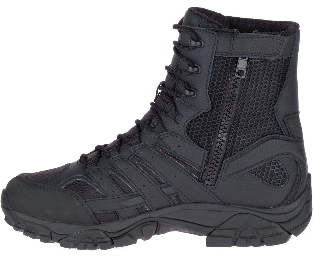 Merrell Støvler Dame - Moab 2 8\" Tactical Waterproof - Sort - NFJ420651